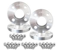 Simoni Racing Kit d'Élargisseurs de Roue en aluminium - 2x16mm(AV) - 2x20mm(AR) (Moyeu 56,6mm) avec boulons de roue - compatible avec Abarth, Fiat divers