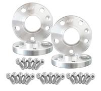 Simoni Racing Kit d'Élargisseurs de Roue en aluminium - 2x17,5mm(AV) - 2x20mm(AR) (Moyeu 65,1mm) avec boulons de roue - compatible avec Fiat, Alfa Romeo divers