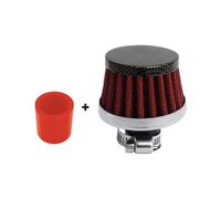 Simoni Racing Kit Pop-off ARTC avec mini filtre à air conique aspect carbone pour Abarth et Alfa Romeo - Rouge