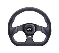 Simoni Racing NFS Volant de direction noir | Eco-Cuir Noir