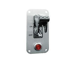 Simoni Racing Panneaux Interrupteur - Aluminium + Interrupteur carboné