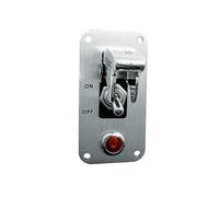 Simoni Racing Panneaux Interrupteur - Aluminium + Interrupteur Chromé