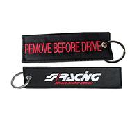 Simoni Racing Porte-Clés Remove Before Drive - Noir