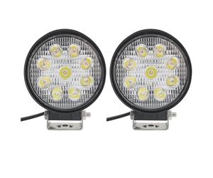 Simoni Racing Projecteurs additionnels universels 112mm - LED - Noir - Set de 2 pièces