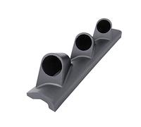 SIMONI RACING PSR6 Porte-Outils Vertical Universel à 3 Trous, ABS Noir