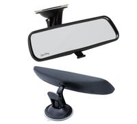 Simoni Racing Rétroviseur intérieur universel 8'' - Noir - incl. ventouse