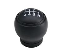 Simoni Racing SGKC4 - Couvre Pommeau Universel pour Levier de Vitesse, 6 Vitesses - Noir