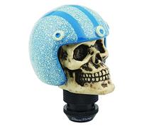 Simoni Racing Pommeau de Vitesse Skeletor - Casque Bleu