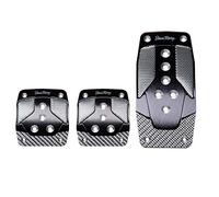 Simoni Racing – Kit pédales Carbon Shade – Noir/Aluminium + Carbone – Boîte manuelle