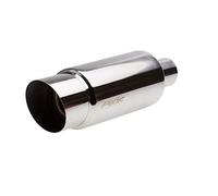 Simoni Racing Spa ESR086 Silencieux d'Échappement Arrondi, Inox
