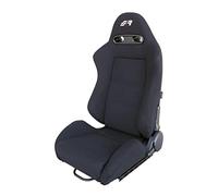 Simoni Racing SRS/14 Lando Siège Sportif Réglable en Velours Noir