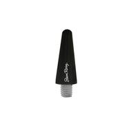SIMONI RACING Tige Antenne Voiture Radio Mini Universel Noir 3 CM Top Black