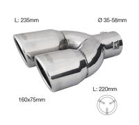 Simoni Racing TRX/18R Embout d'échappement