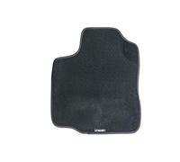SIMONI RACING TSC Tapis de Voiture Avant côté conducteur, en Moquette Noire, Bord Noir