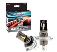 Simoni Racing TZ4P45T Conversion LED iLuz Titan - Kit de 2 Ampoules LED H4 P45T Compactes pour Voiture et Moto - Lumière Blanche 4300K
