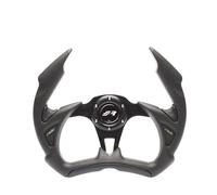 Simoni Racing Volant Universel X5 Stealth - PU Noir - Diamètre 350mm
