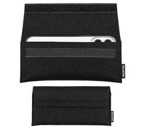 SimonPike Étui de protection pour Apple iPhone 17 Pro Max | 16 Pro Max | 15 Pro Max (taille M) | New York noir en feutre de laine pour téléphone portable/smartphone