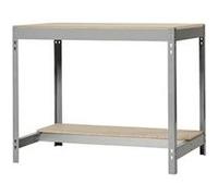 SimonRack 338100045157592 Bt/3 1500 Kit d' Etabli Gris Foncé/Bois G