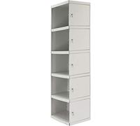 Simonrack - Armoire métallique à 5 casiers et Portes SIMONLOCKER Pro 300 Additional - 1800 x 300 x 500 mm - 90333D1533