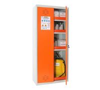 SimonRack Armoire phytosanitaire homologuée, Métal, Gris, 1800x800x400