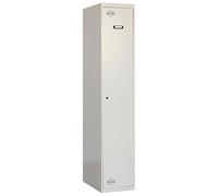 SimonRack Casier Vestiaire Metallique, 1 Porte, Comprend la Clé, 1800x300x500 mm, Gris - Simonlocker