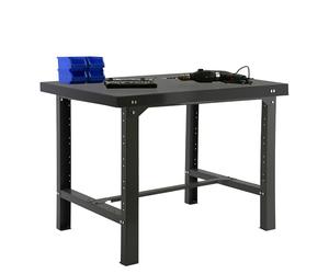 SimonRack Etabli d’Atelier, Capacité de Charge 600 kg, 830x1200x730 mm, Table de Travail Bricolage, Anthracite - BT6