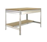 SimonRack - Etabli galvanisé 842x1510x760 mm Charge 600 Kg - SIMONWORK BT0 BOX 1500 GALVA
