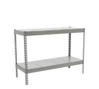 Simonrack - Étagère métallique 2 niveaux - 900 x 1500 x 750 mm - KIT SIMONFORTE - Galvanisé