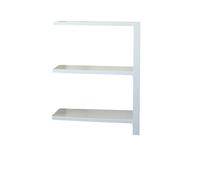 Simonrack - Étagère métallique 3 niveaux - 1000 x 900 x 400 mm - KIT OFFICLICK - WOOD A.M. - Blanc