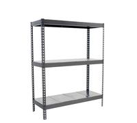 Étagère charge moyenne 500 à 600kg - 1500x1200x750 - 3 niveaux Gris - SIMON RACK - 8435104976951