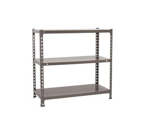 Simonrack - Étagère métallique 3 niveaux - 900 x 800 x 300 mm - KIT ECOCLICK MINI - Gris
