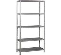 Simonrack - Étagère Kit Comfort 5/300 Galva - 5 niveaux 1800x900x300 mm 100 kg galvanisée
