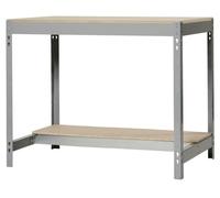 SimonRack - Kit Etabli 840x900x600mm - BT-0 900 GRIS FONCE/BOIS