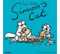 Simon's Cat 2026 12 X 12 Wall Calendar by Simon Tofield [Calendar] NEUF