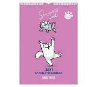Simon's Cat Calendrier familial 2027 A3