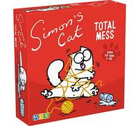 Simon's Cat Jeu de cartes Total Mess pour les familles - Jeu de cartes de voyage amusant pour enfants et soirées de jeu - Jeu Speed Reflex - Cadeaux de Simon's Cat (anglais)