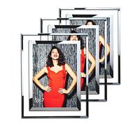 Simon's Shop Cadre Photo 13x18 cm pour Photo de Mariage Cadre Photo en Verre - Lot de 3