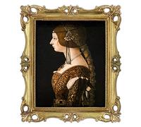 SIMON'S SHOP Cadre photo vintage de 20,3 x 25,4 cm, doré, cadre photo mural et de table