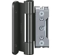 SIMONSWERK 5 080822 0 10785 Baka Protec 4010 Lot de 3 bandes de porte d'entrée confortables en acier blanc Argenté
