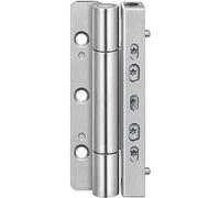 SIMONSWERK 5 190911 0 04003 RB-5020 Bande de porte d'entrée confortable 3D pour porte d'entrée en plastique en acier inoxydable mat argenté