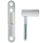 Simonswerk Rouleau de Bande Universelle de 15 mm (Diamètre) en Acier Plastique pour Fenêtre et Portes - Blanc