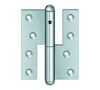 SIMONSWERK SIMONSWERK BAKA® Q1 bande d'encastrement 80,80 mm, DL galvanisée Quantité:10