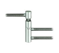 SIMONSWERK Simonswerk Charnière à rotule V 5450 Pas de 6mm DIN DIN droite acier nickelé pour portes à feuillure Quantité:2