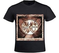 SIMOROL Walls of Jericho No One Can Save You from Yourself Men Shirt Round Neck Casual Black XL