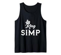 Simp King - Sarcastic Egamer et Egirl Internet Meme Nation Débardeur