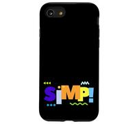 SIMP! Retro Vintage Throwback 80s Meme Gamer Simps Coque pour iPhone SE (2020) / 7/8