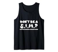 Simp Sarcastic Egamer & Egirl Internet Meme Nation Annonce Débardeur