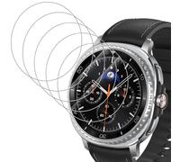 Simpeak 5-Pack Protection d'Ecran Compatible pour Samsung Galaxy Watch 8 Classic 46mm Film de Protection en Verre Trempé Dureté 9H, Anti-Rayures, Tactile Sensible
