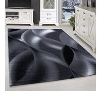 Tapis Salon Moderne - RÊVASSER - Noir - 200 x 290 cm - 100% Polypropylène - SIMPEX