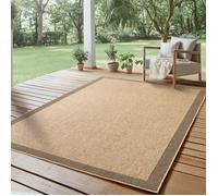 SIMPEX Tapis dintérieur et dextérieur idéal pour salon, cuisine, boho, terrasse, jardin et balcon, 120x170 cm